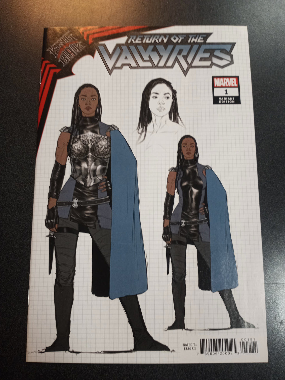 King in Black Return of the Valkyries #1 1:10 Design Variant