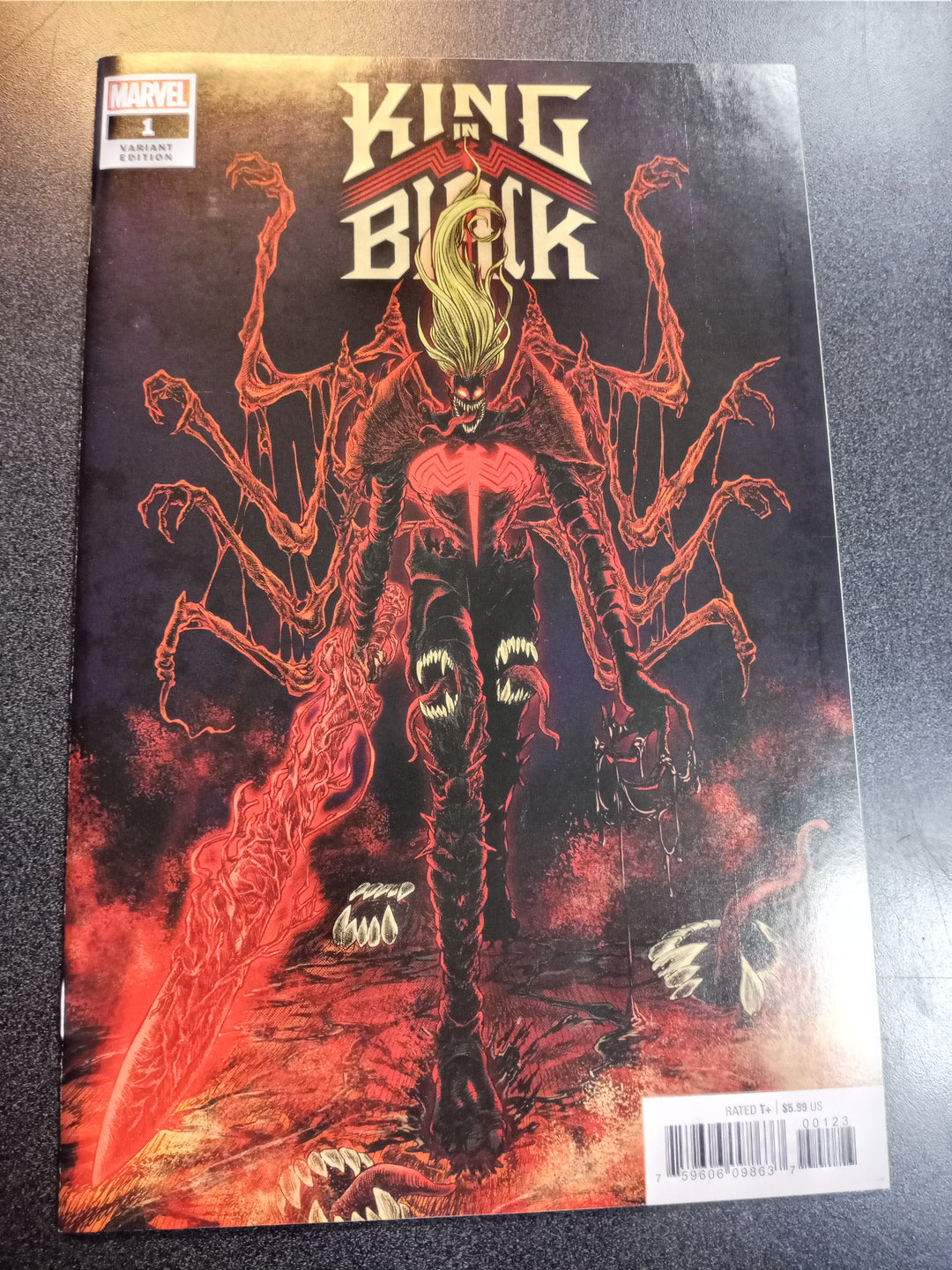 King in Black #1 1:25 Superlog Variant