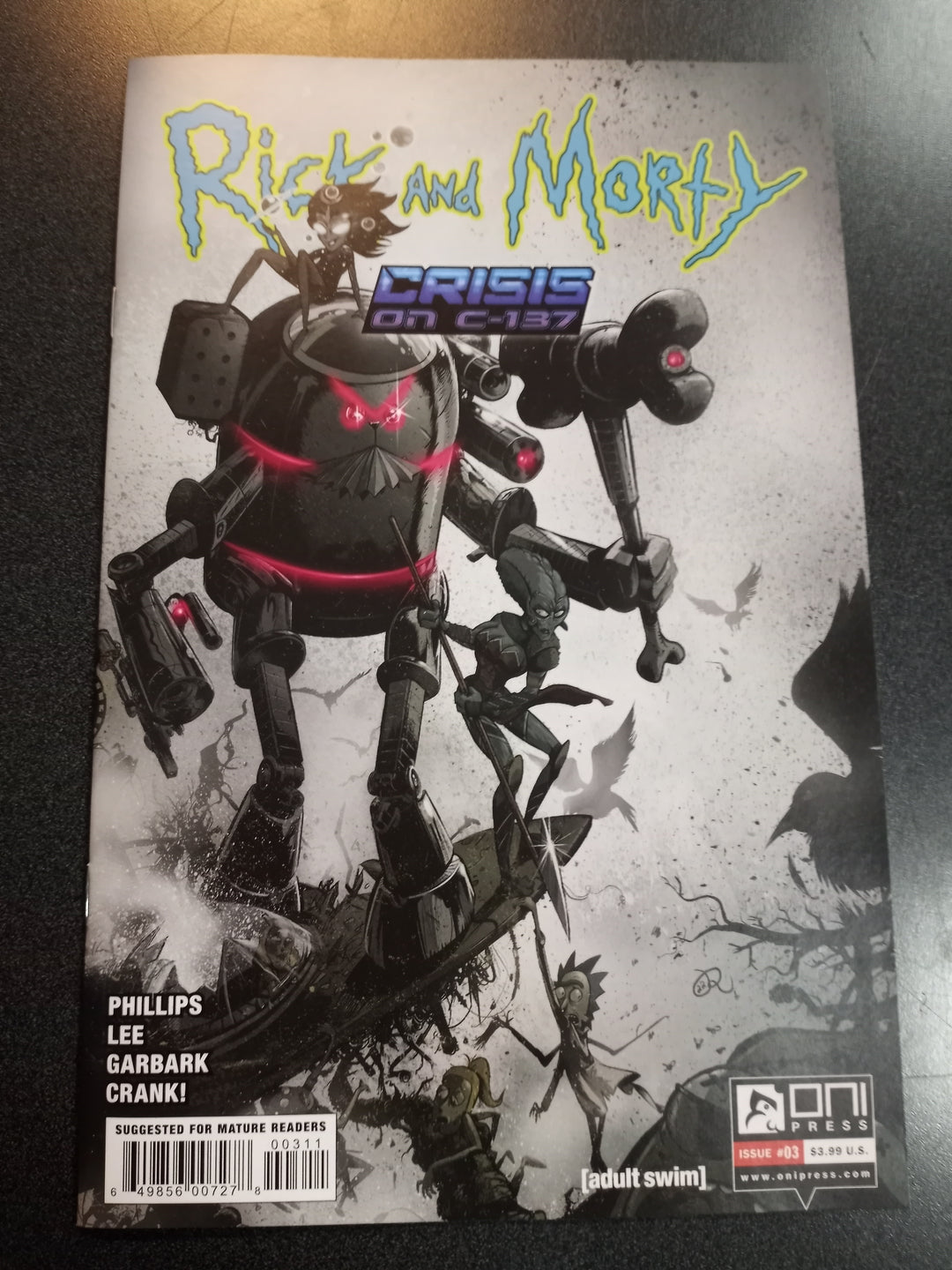 Rick And Morty Crisis On C 137 #3 (Of 4) Cover A Ryan Lee