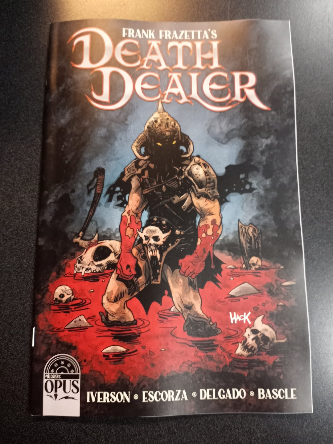 Frank Frazetta Death Dealer #9 Cover C 5 Copy Variant Edition Hack