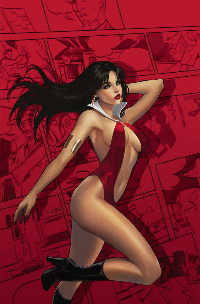 Vampirella vs Superpowers #1 Cover Q 50 Copy Variant Edition Leirix Virgi