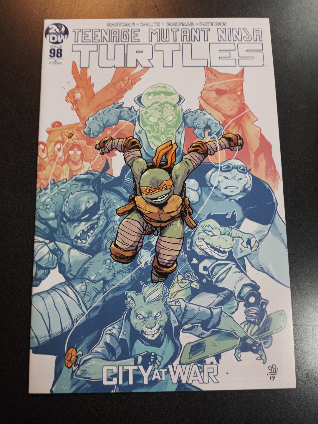Teenage Mutant Ninja Turtles #98 1:10 Dialynas Variant