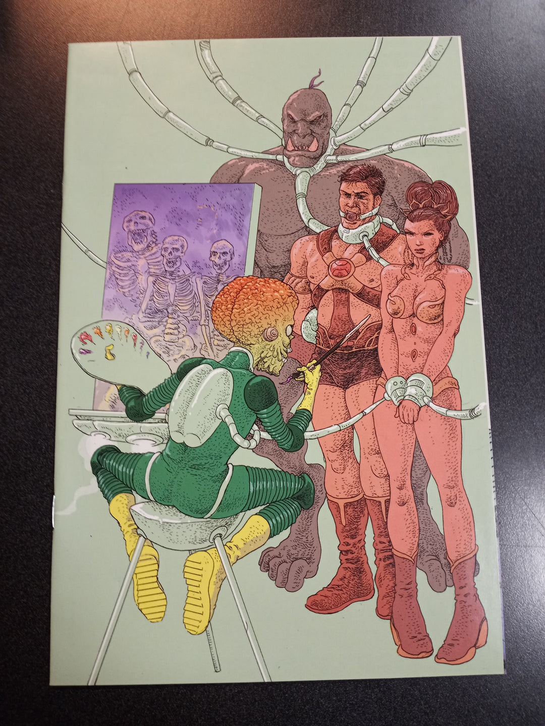 Warlord of Mars Attacks #4 1:10 Villalobos Virgin Variant