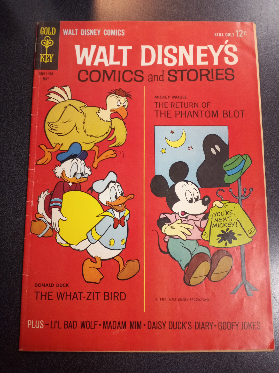Walt Disney's Comics and Stories Vol 24 #8 (1964) FN