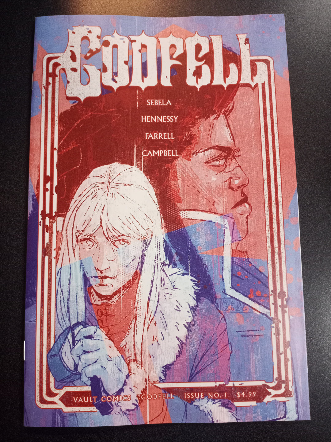 Godfell #1 Cover C 1 in 10 Heather Vaughn Variant
