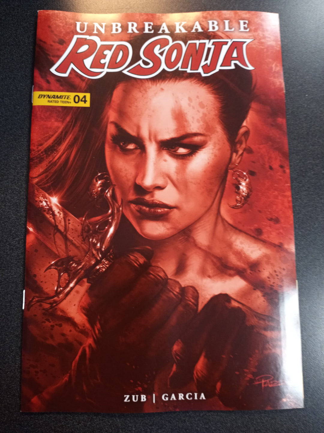 Unbreakable Red Sonja #4 Cover G 10 Copy Variant Edition Parrillo Tint
