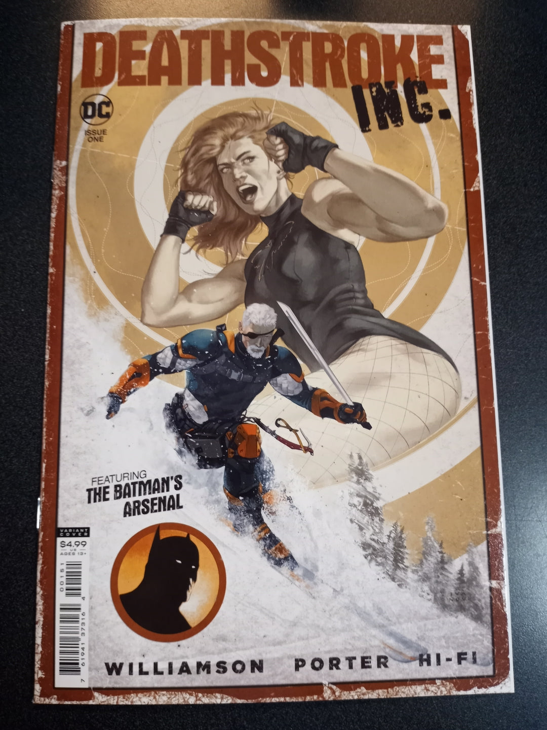Deathstroke Inc #1 1:25 Dima Ivano Variant