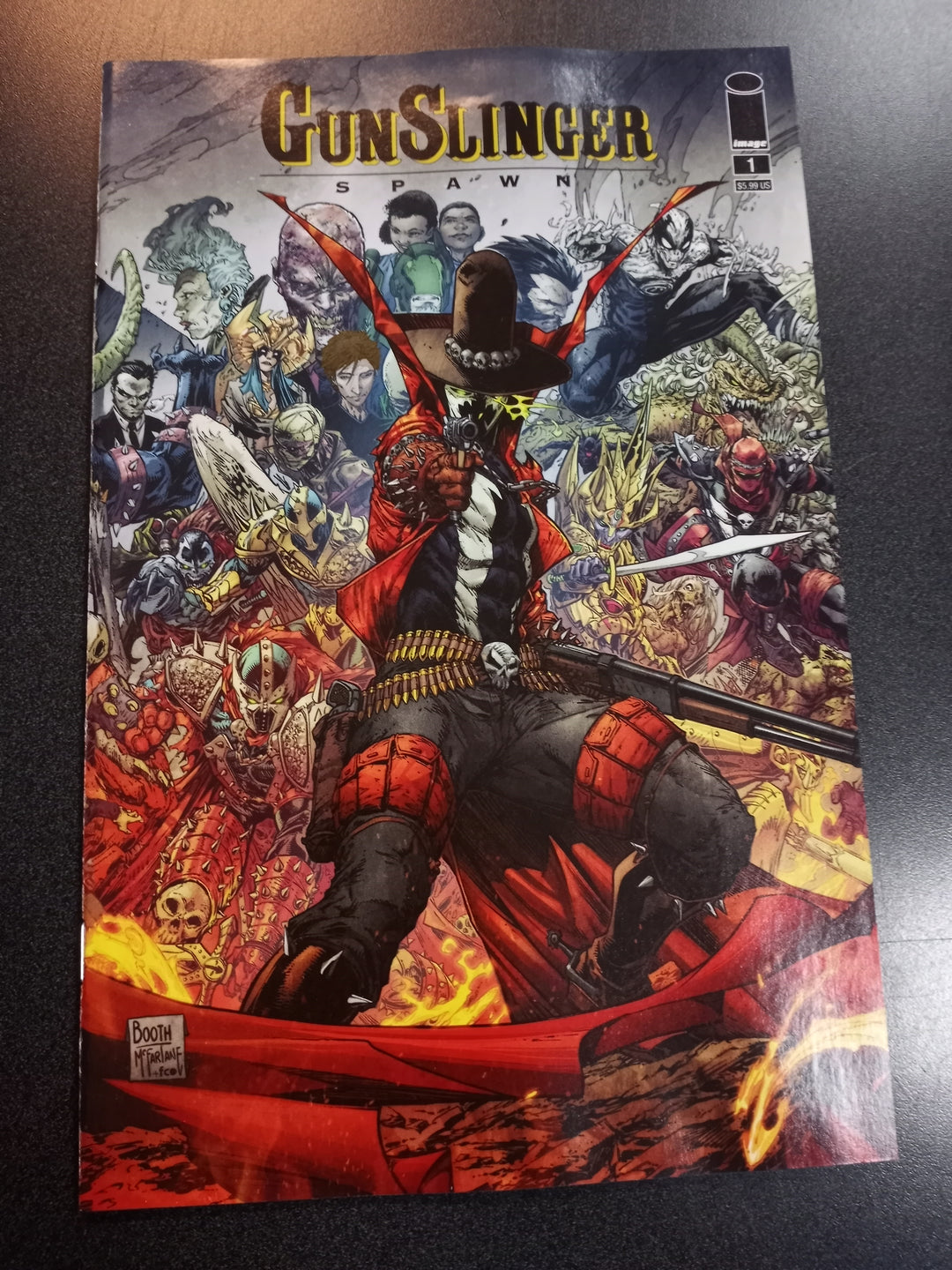 Gunslinger Spawn #1 Cover G Booth Variant