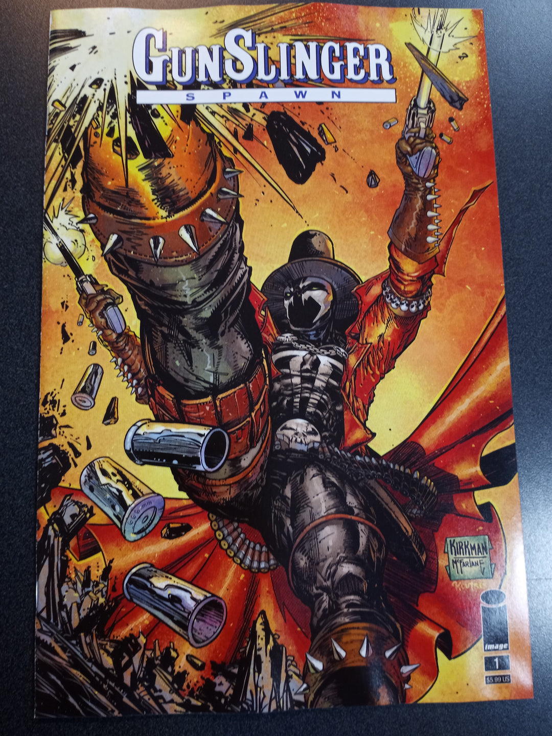 Gunslinger Spawn #1 Cover E Kirkman Variant