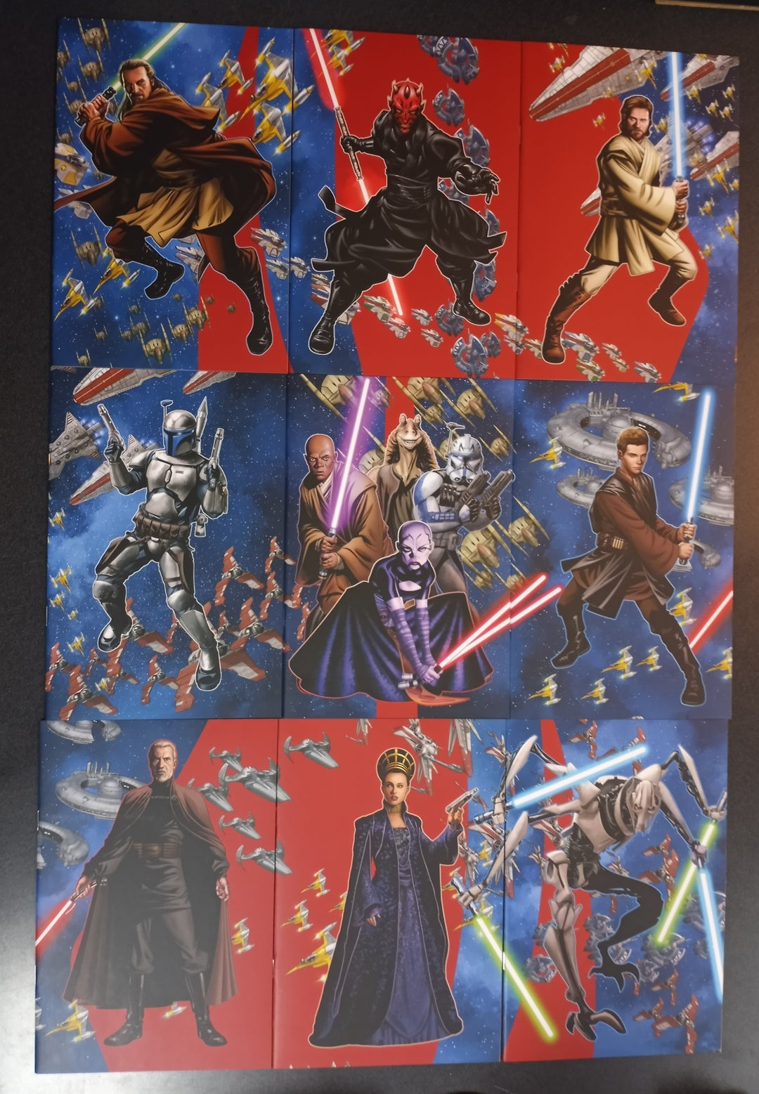 Star Wars Age of Republic 9 Turkish Vigin Connecting McKone Puzzle Set NM