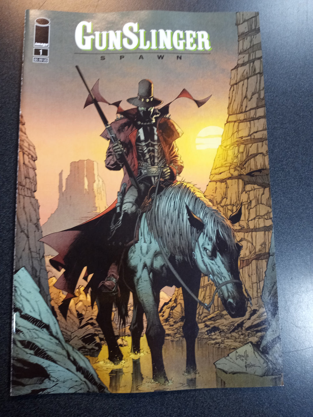 Gunslinger Spawn #1 Cover D Capullo Variant
