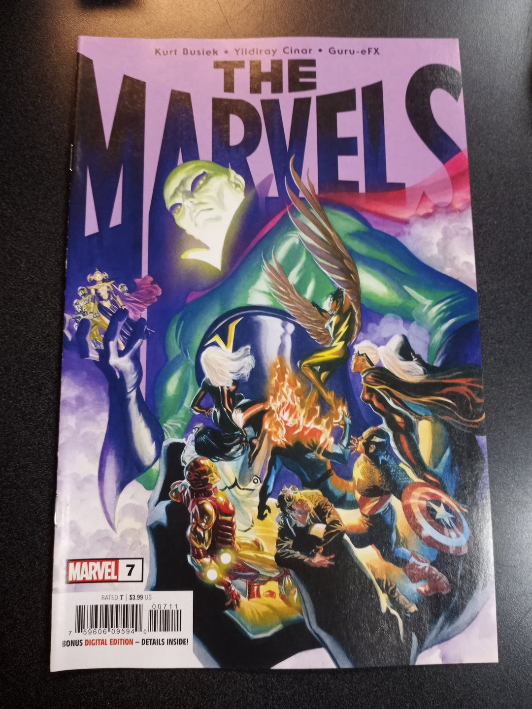 The Marvels #7 Alex Ross Cover A