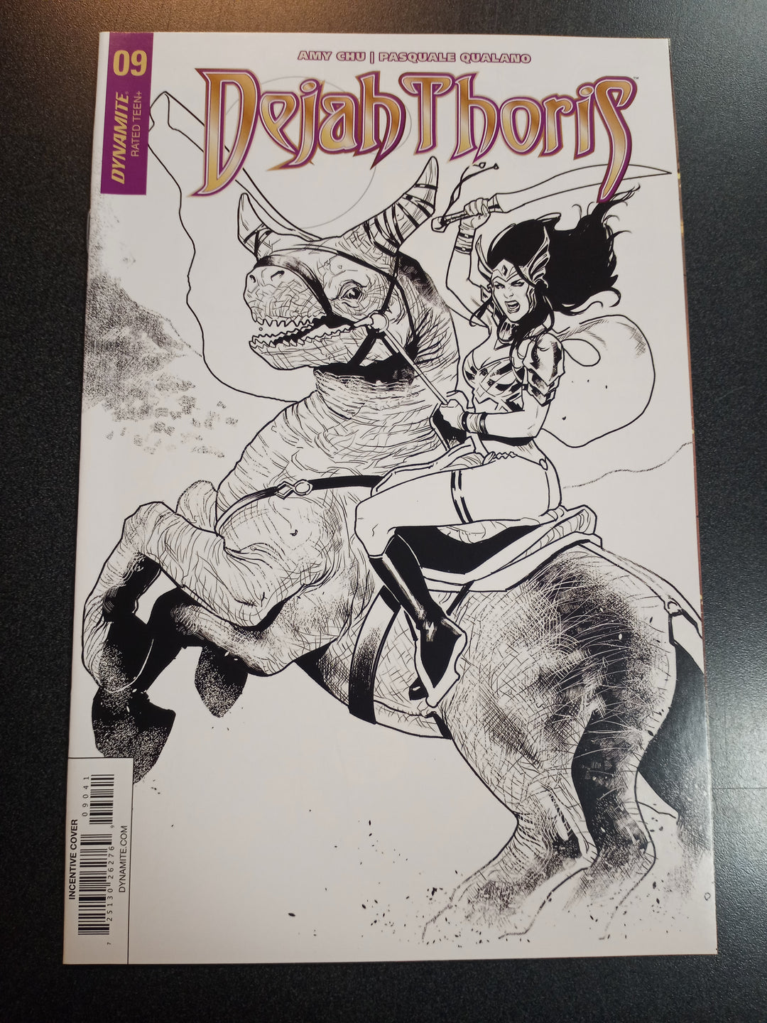Dejah Thoris #9 1:10 Galindo B&W Variant