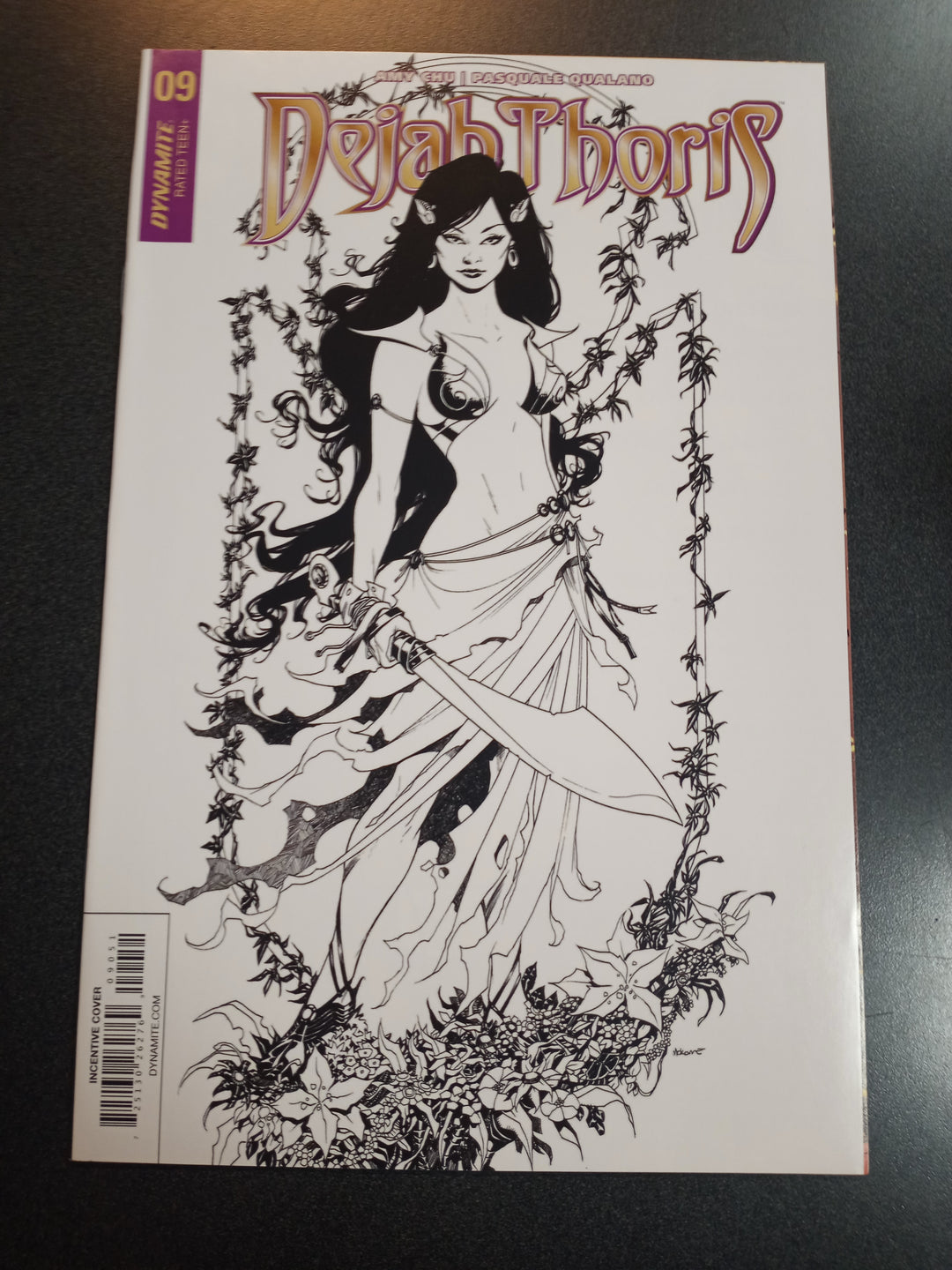 Dejah Thoris #9 1:20 McKone B&W Variant
