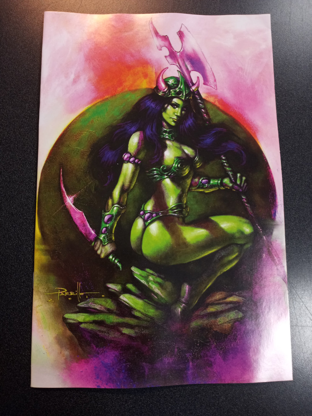 Dejah Thoris (2023) #1 Cover ZD 10 Copy Parrillo Ultraviolet Variant