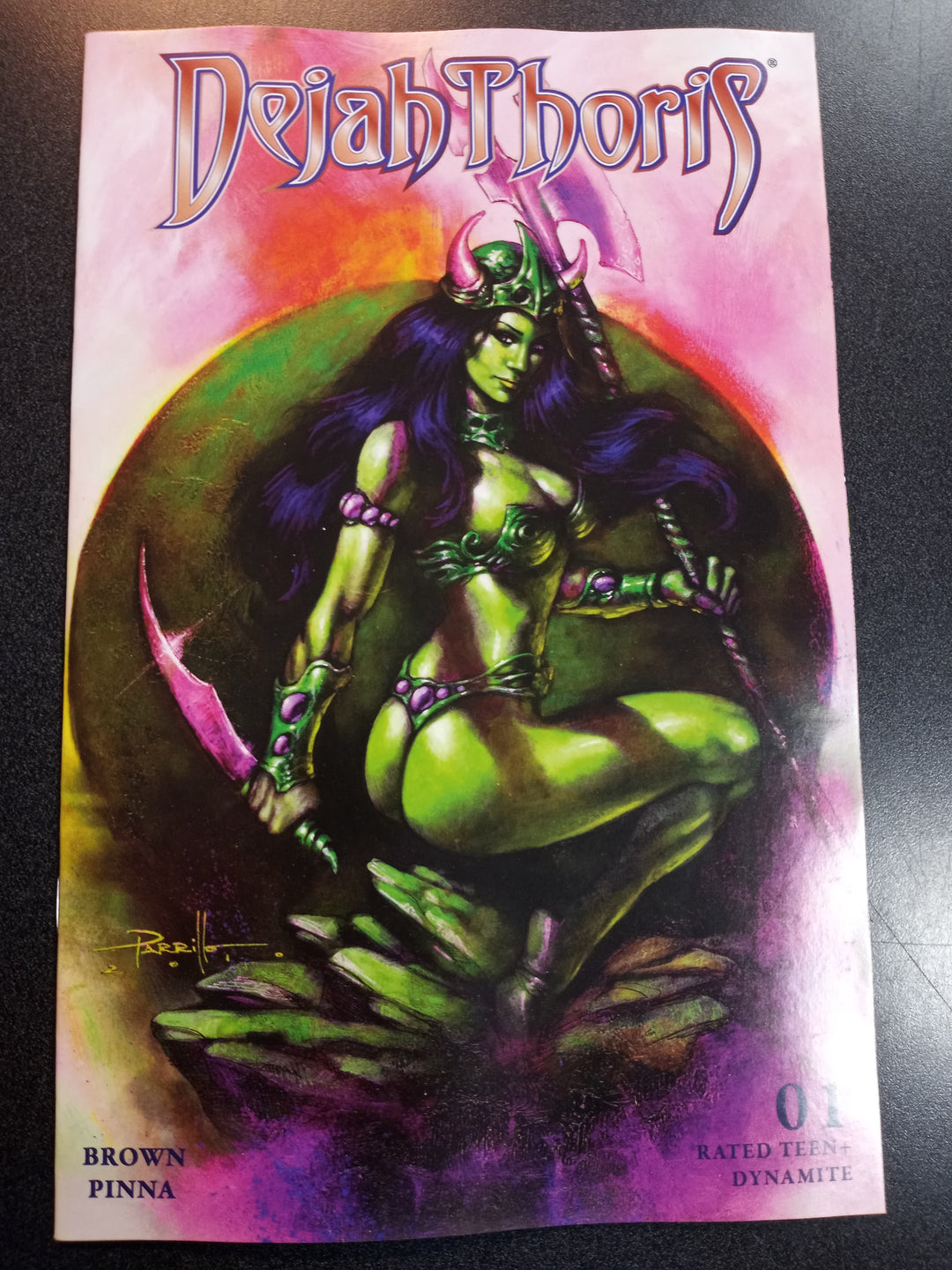 Dejah Thoris (2023) #1 Cover W 5 Copy Foc Parrillo Ultraviolet