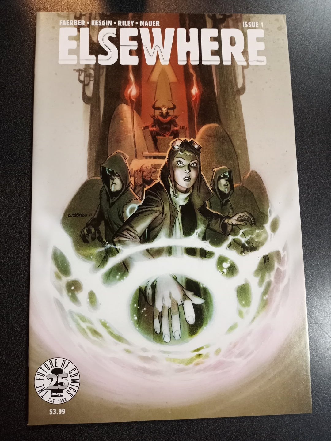 Elsewhere #1 Cover B Andrew Robinson Variant