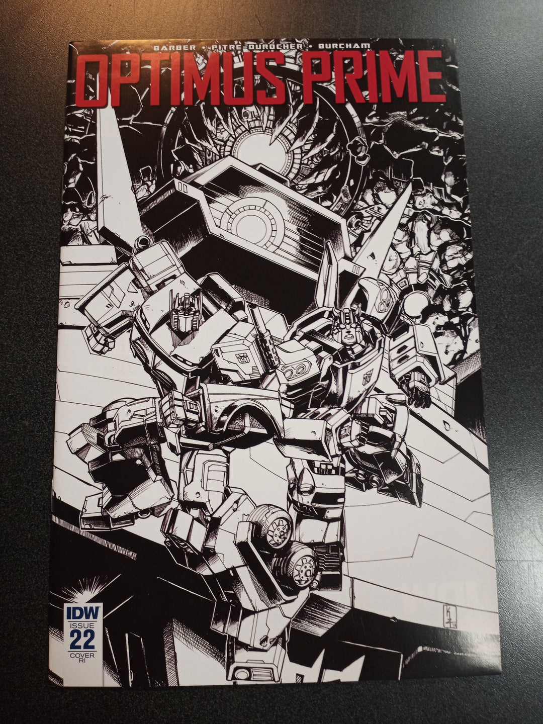 Optimus Prime #22 1:10 Kei Zama Variant