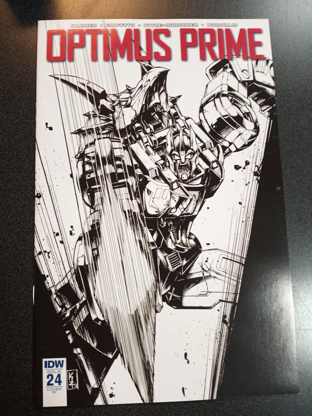Optimus Prime #24 1:10 Kei Zama Variant