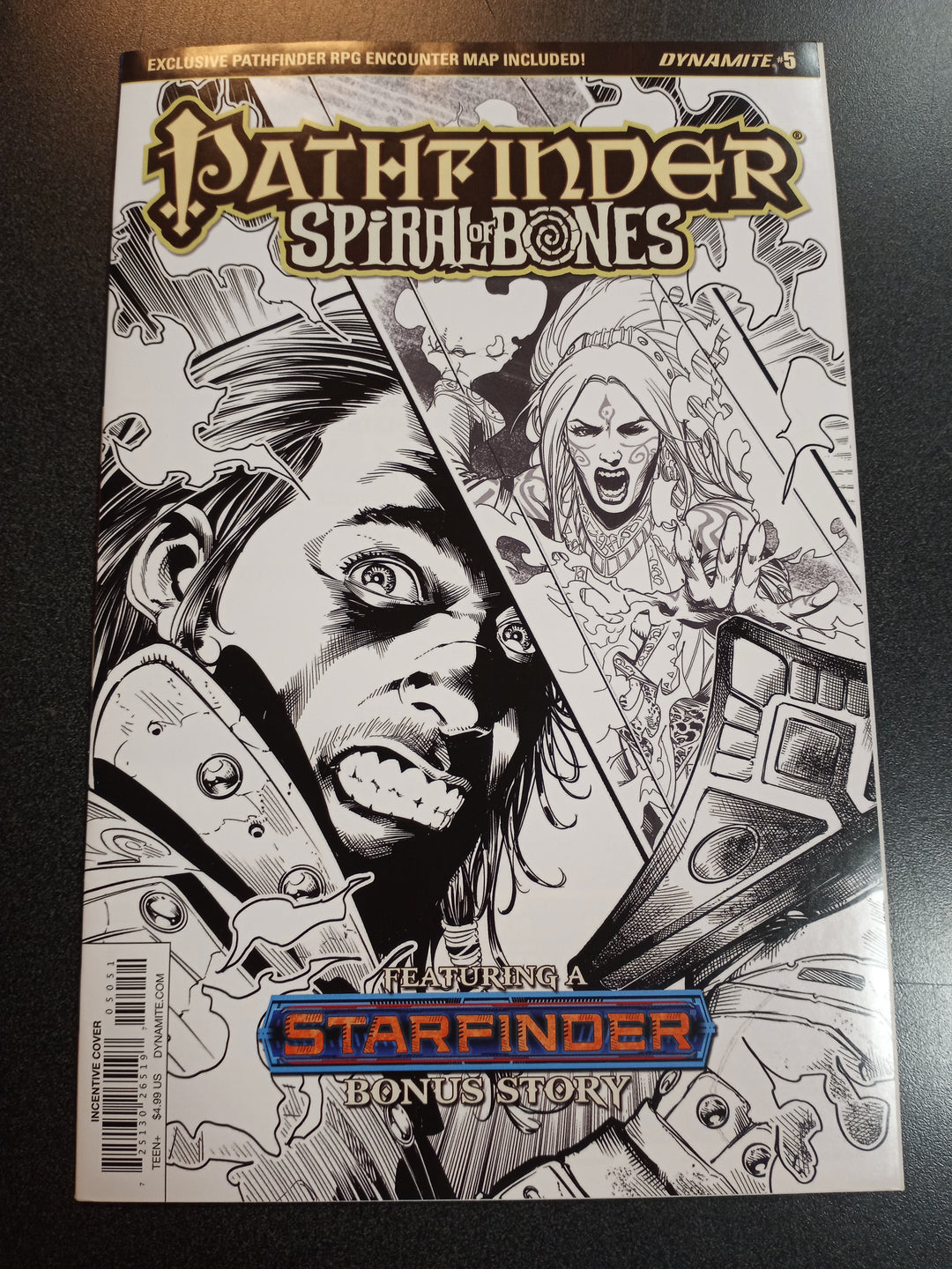 Pathfinder Spiral of Bones #5 1:20 Marco Santucci Variant