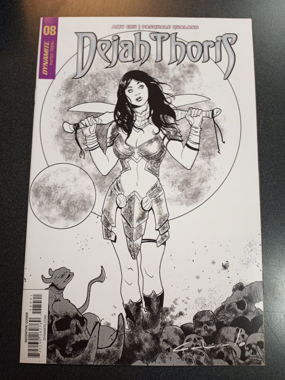 Dejah Thoris #8 1:10 Galindo B&W Variant