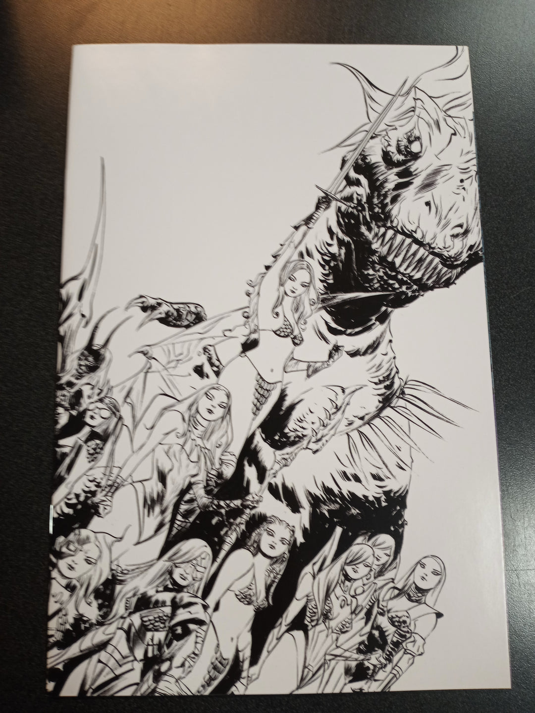 Sonjaversal #5 1:50 Jae Lee B&W Virgin Variant