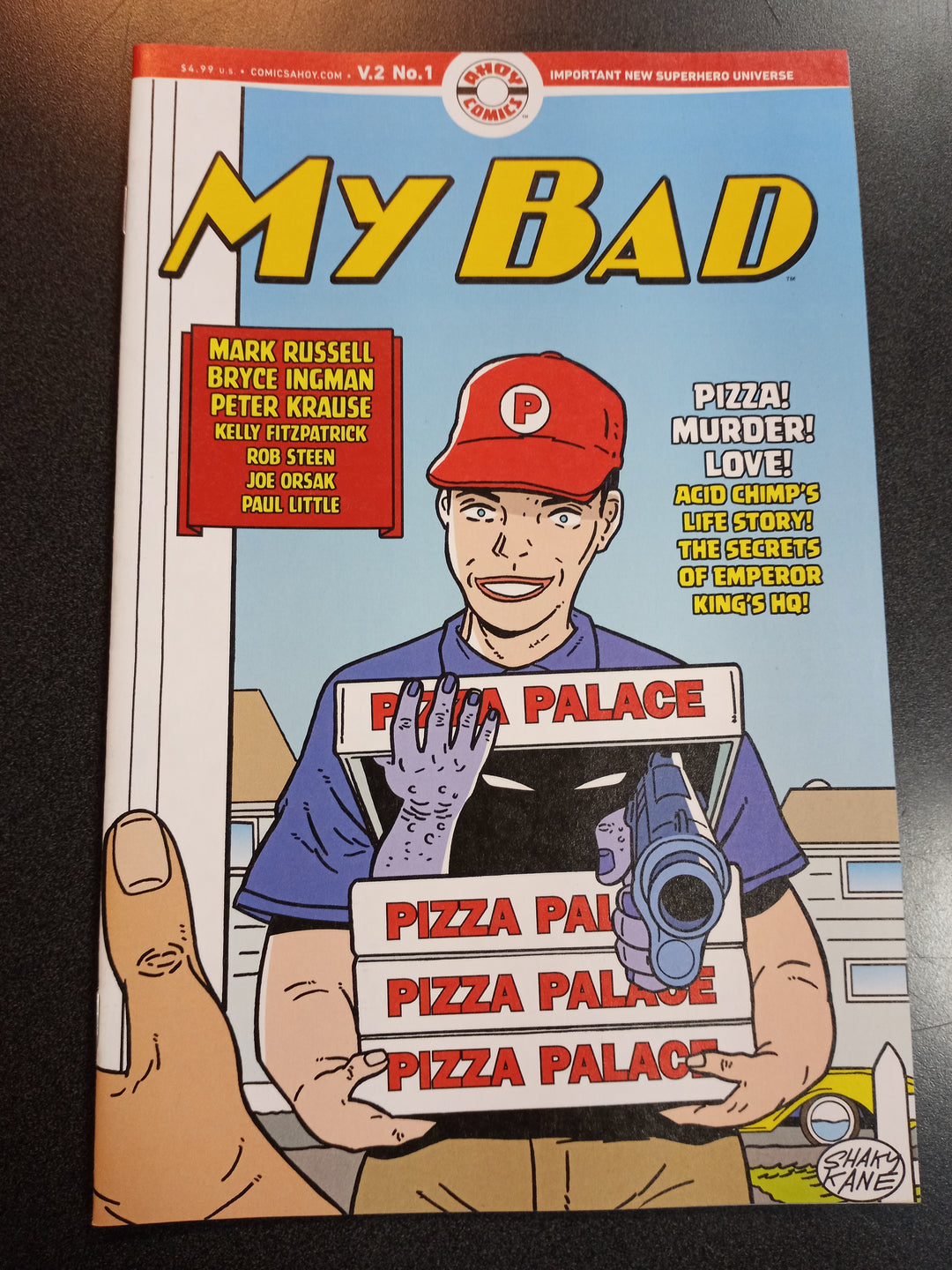 My Bad Vol 2 #1 Cover B Shaky Kane Variant