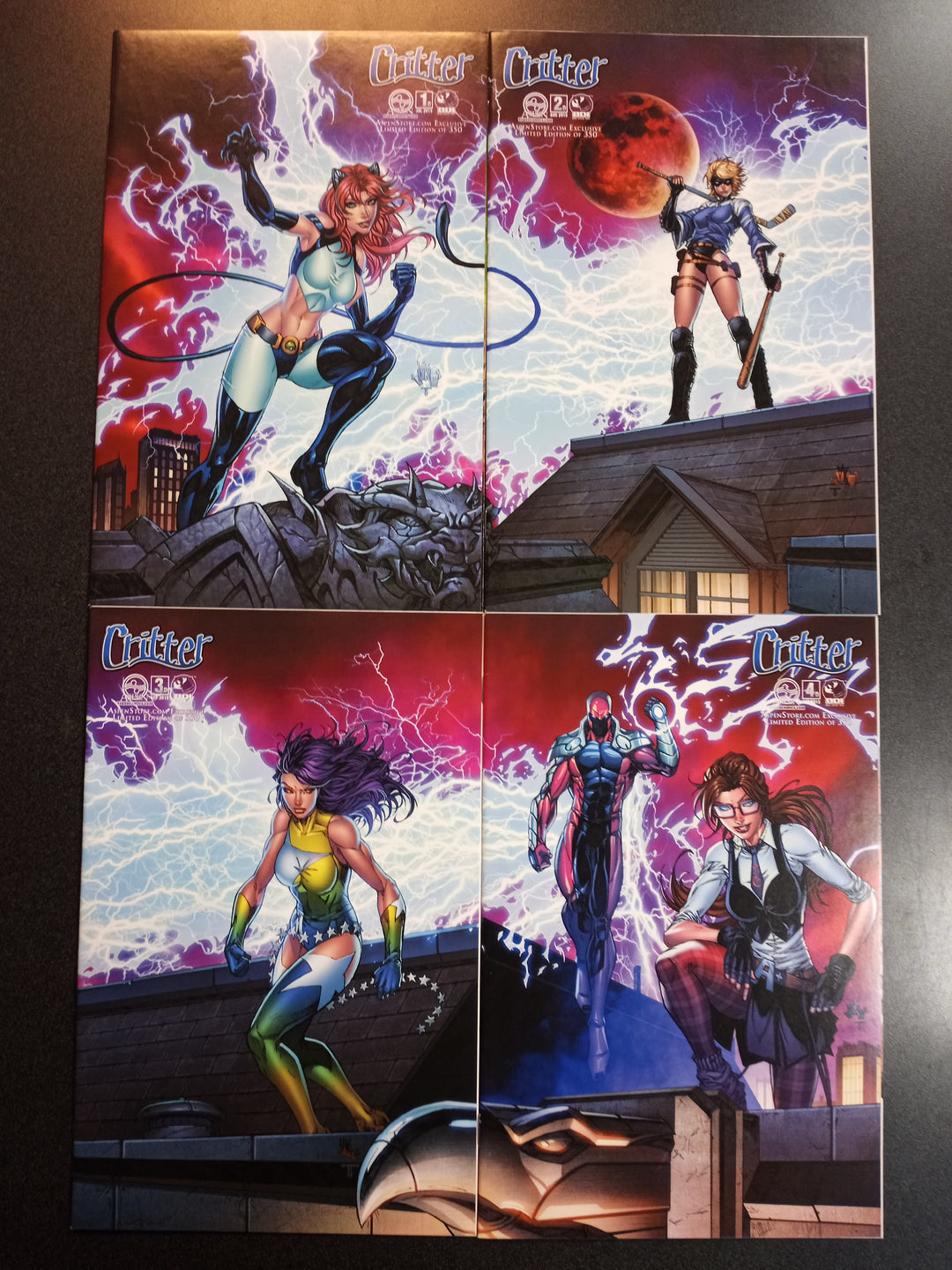 Critter #1 - 4 Connecting Variant Set NM