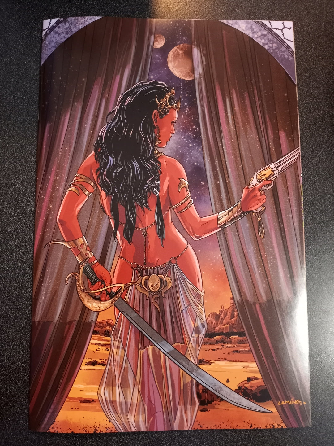 Dejah Thoris (2023) #1 Cover ZB 7 Copy Foc Laming Full Art Variant Edition