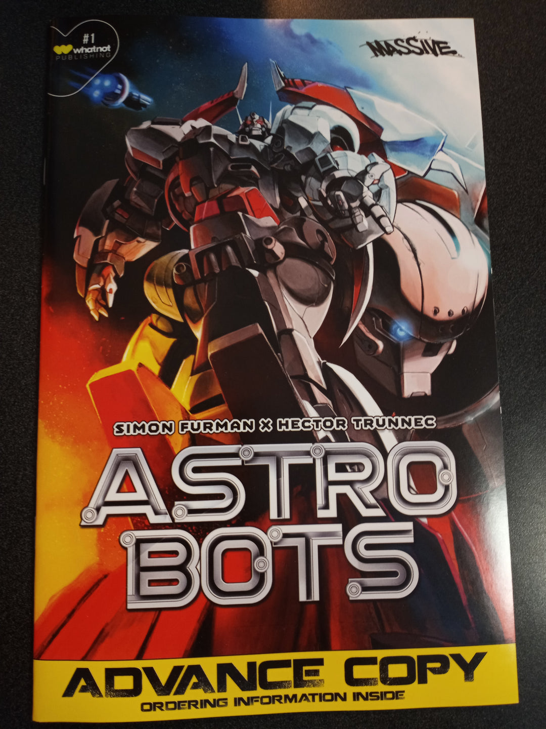 Astrobots Advance Copy Promo Comic