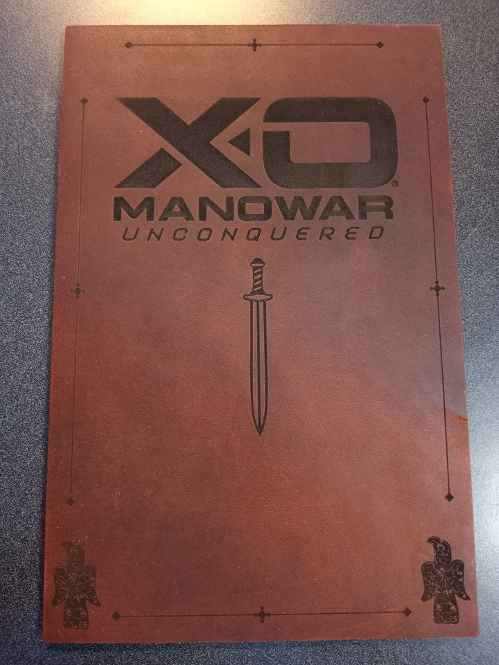 X-O Manowar Unconquered #1 1:250 Leather Cover Variant