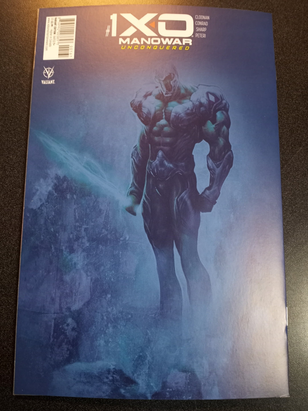X-O Manowar Unconquered #1 1:250 Leather Cover Variant