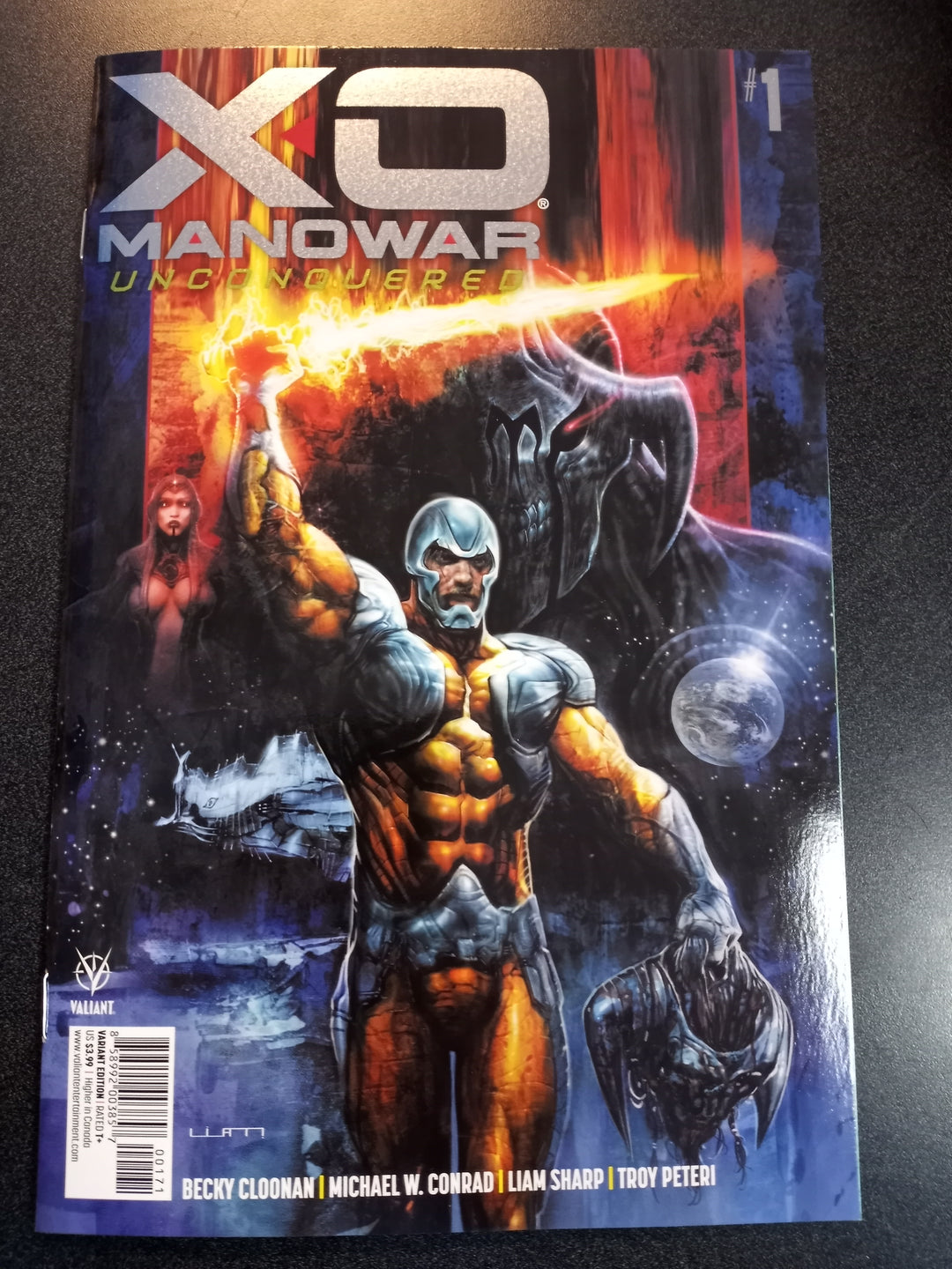 X-O Manowar Unconquered #1 Cover G 50 Copy Variant Edition Sharp (Mature)