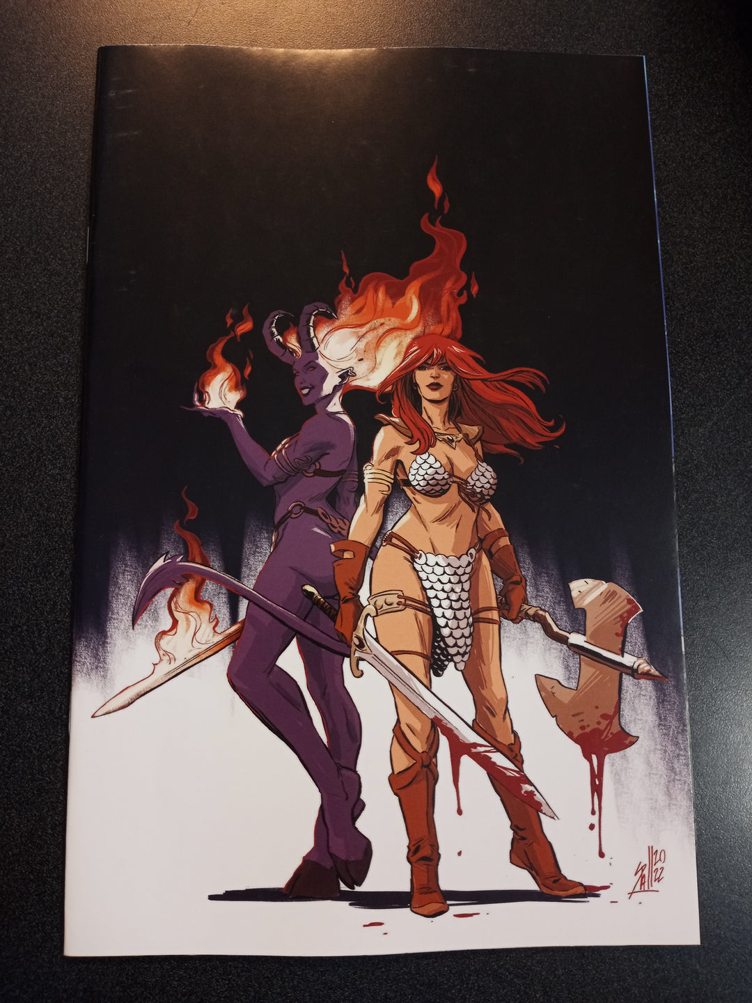 Red Sonja Hell Sonja #4 Cover I 20 Copy Variant Edition Spalletta Virgin