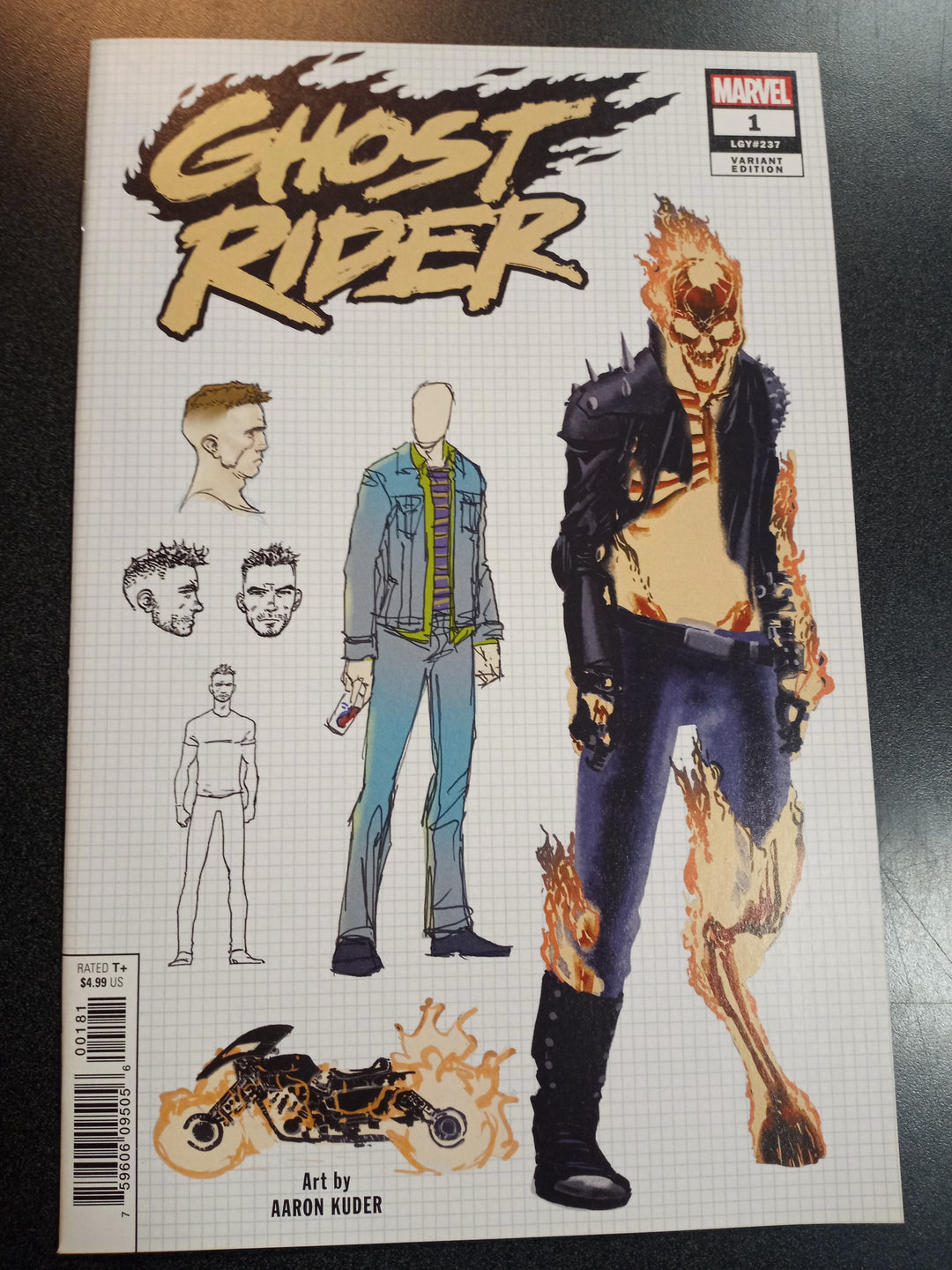 Ghost Rider #1 1:10 Aaron Kuder Design Variant