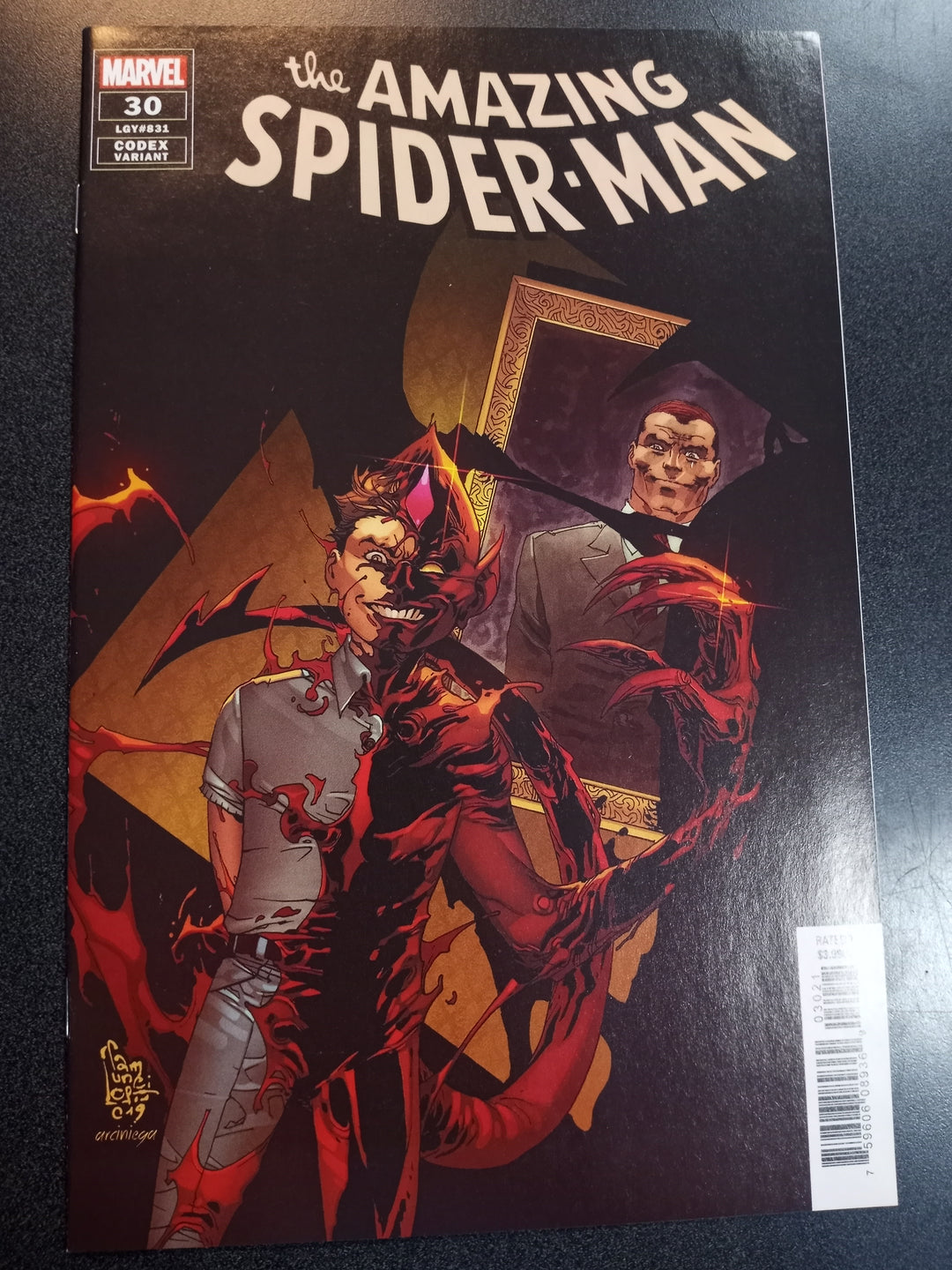 Amazing Spider-Man #30 1:25 Codex Variant