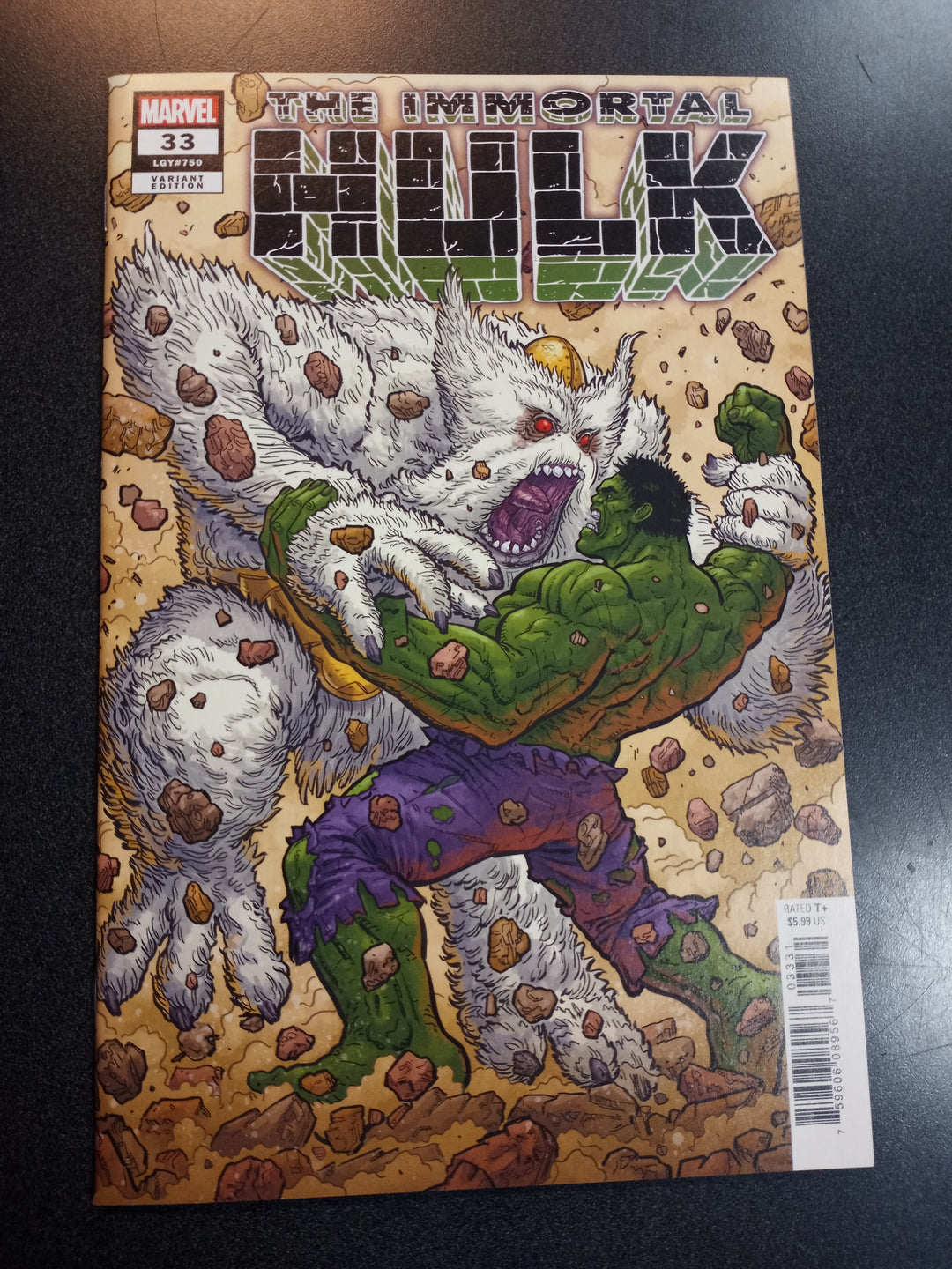 Immortal Hulk #33 1:25 Skroce Variant