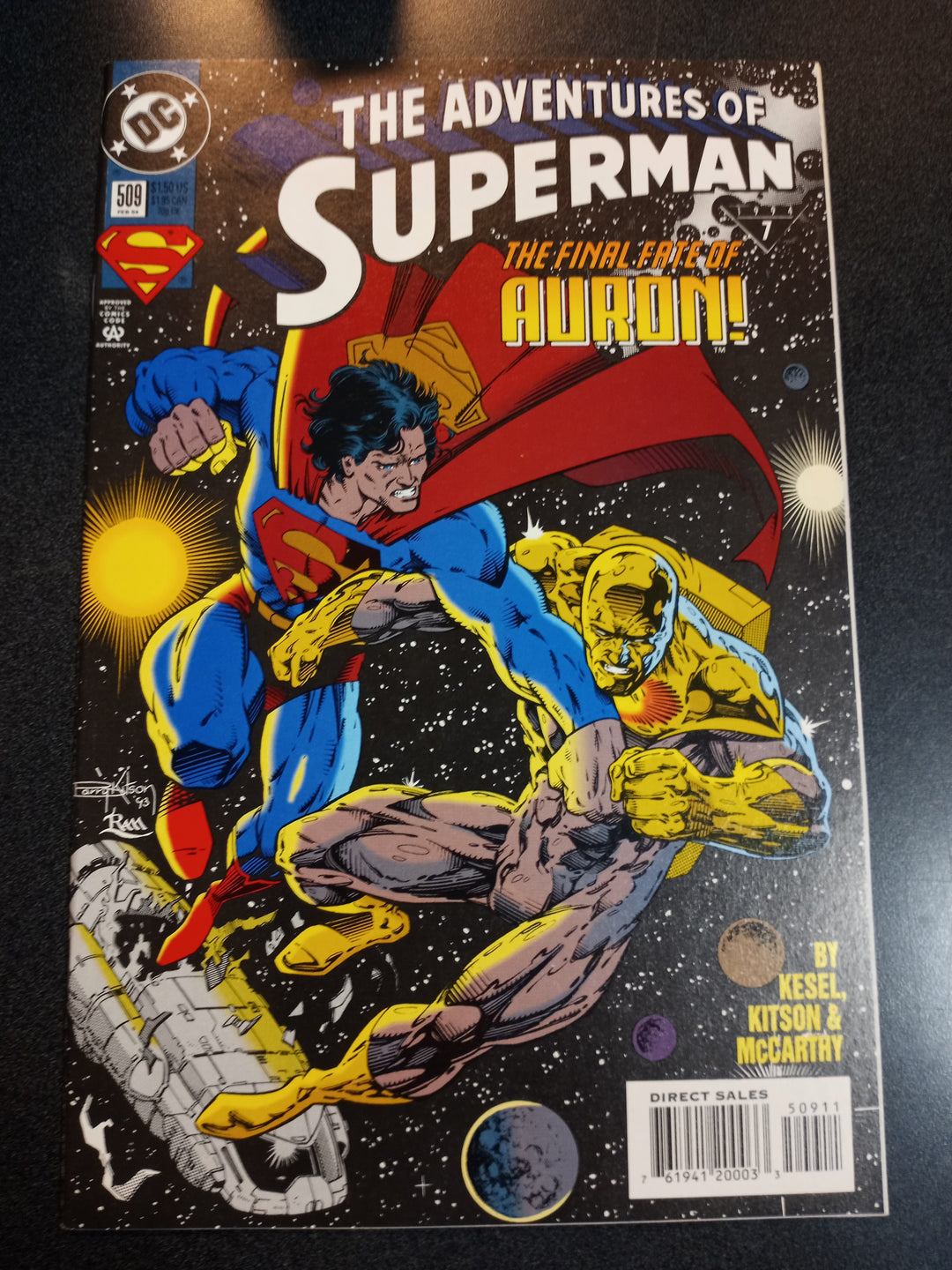 Adventures of Superman #509 NM