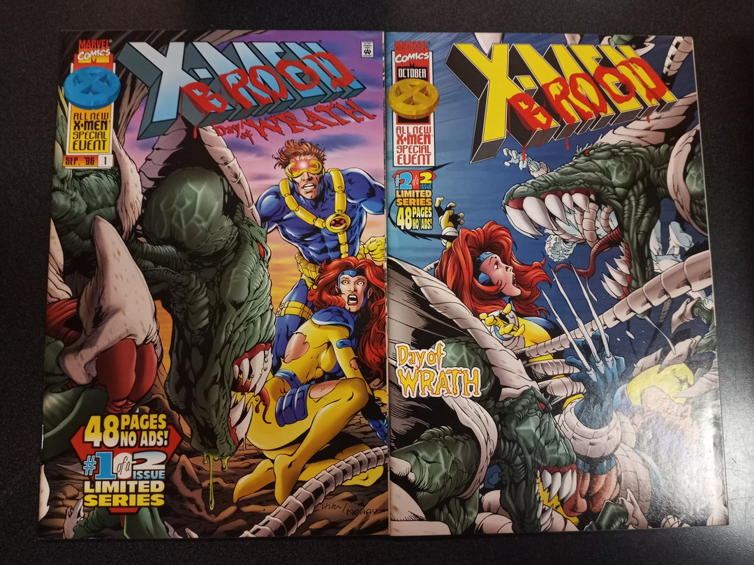 X-Men Brood Day of Wrath #1 - 2 Set VF/NM