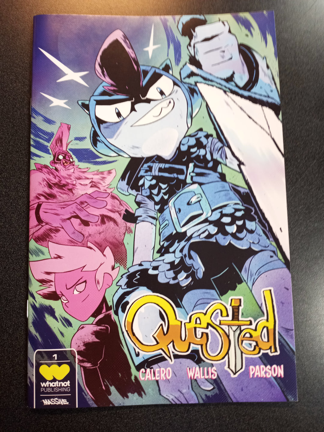 Quested #1 Cover O Simon Hutt Limited Variant