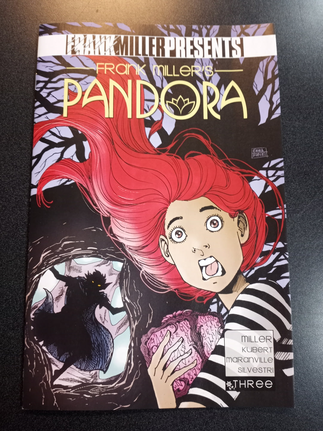Frank Millers Pandora #3 Cover A Emma Kubert