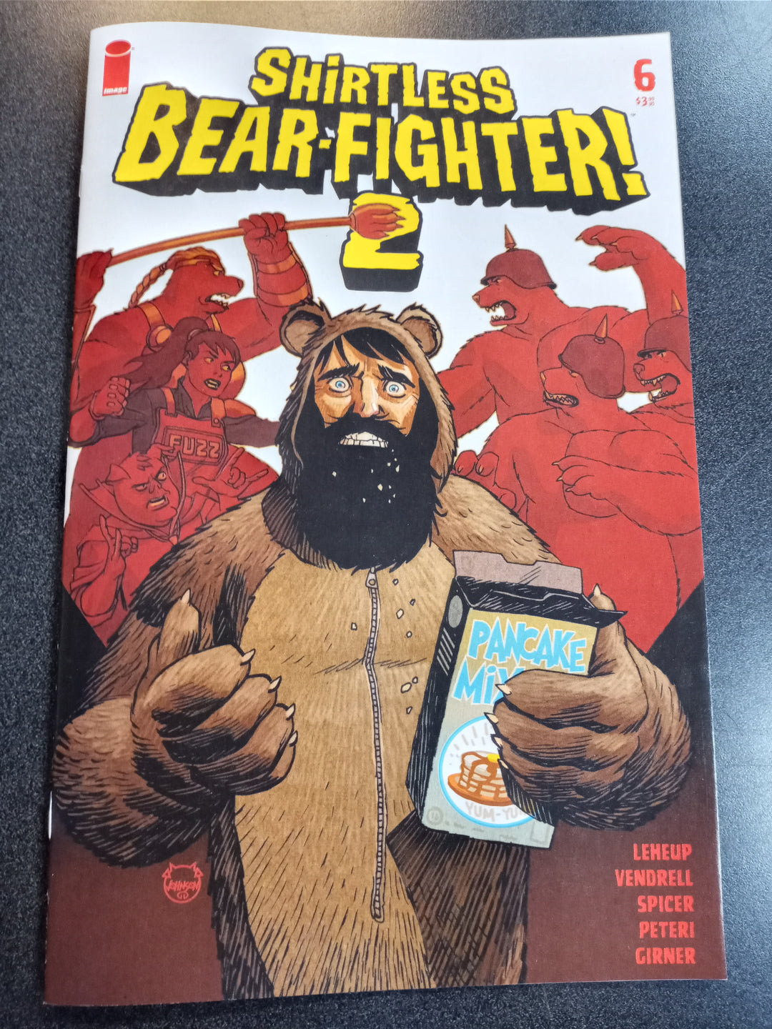 Shirtless Bear-Fighter 2 #6 (Of 7) Cover A Johnson