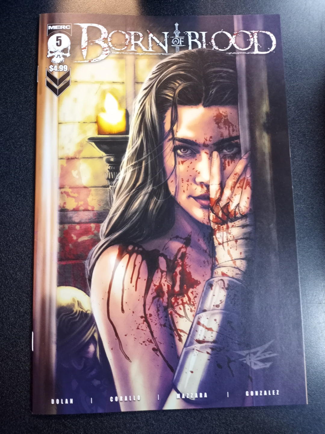 Born Of Blood #5 (Of 6) Cover B Ron Leary Variant (Mature)