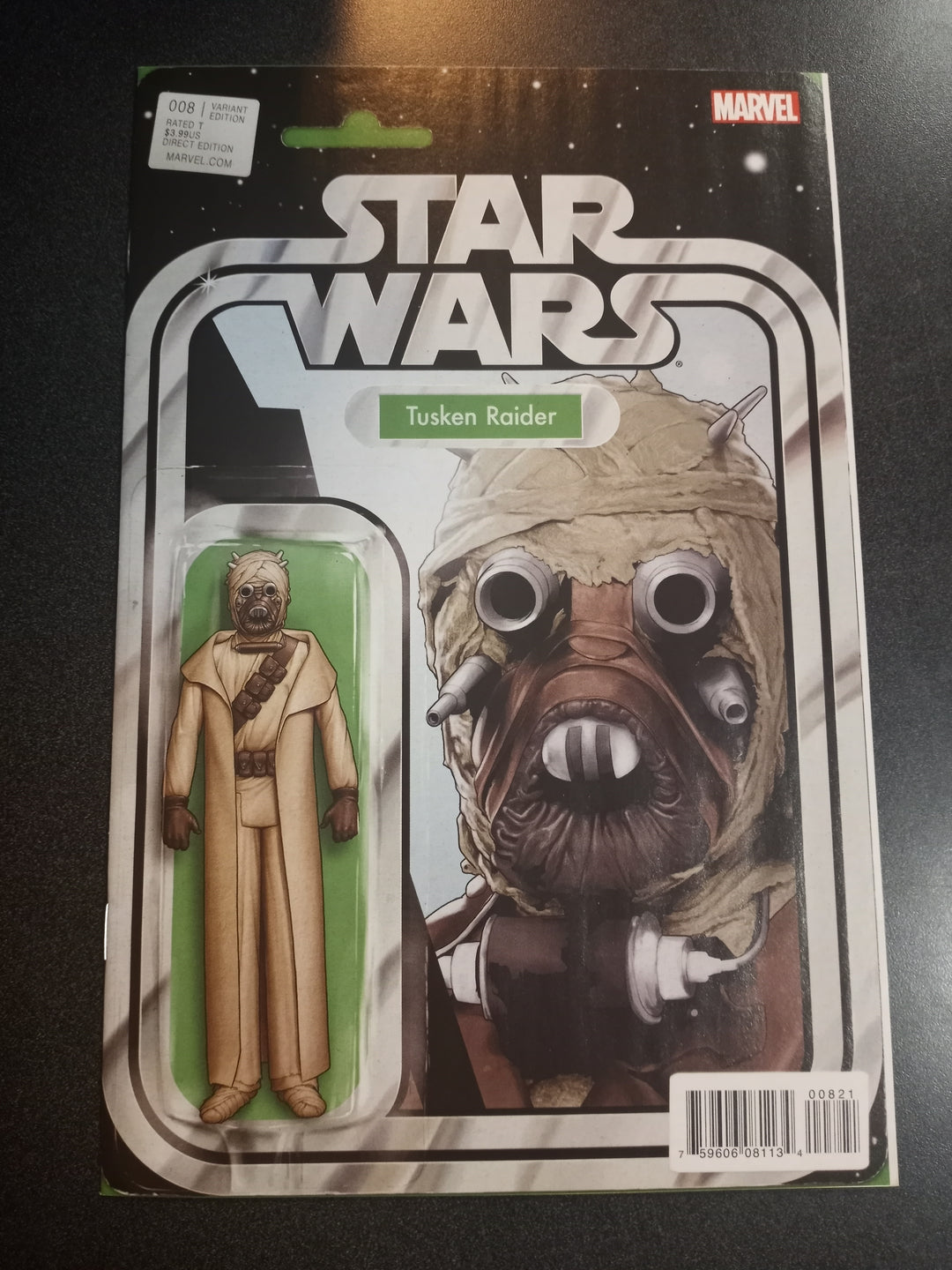 Star Wars #8 Action Figure Variant (Tusken Raider) NM