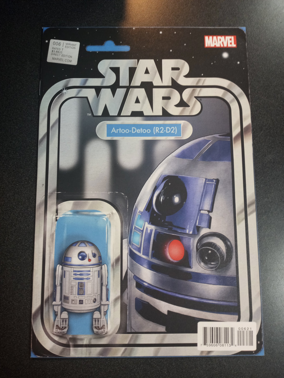 Star Wars #6 Action Figure Variant (R2-D2) NM