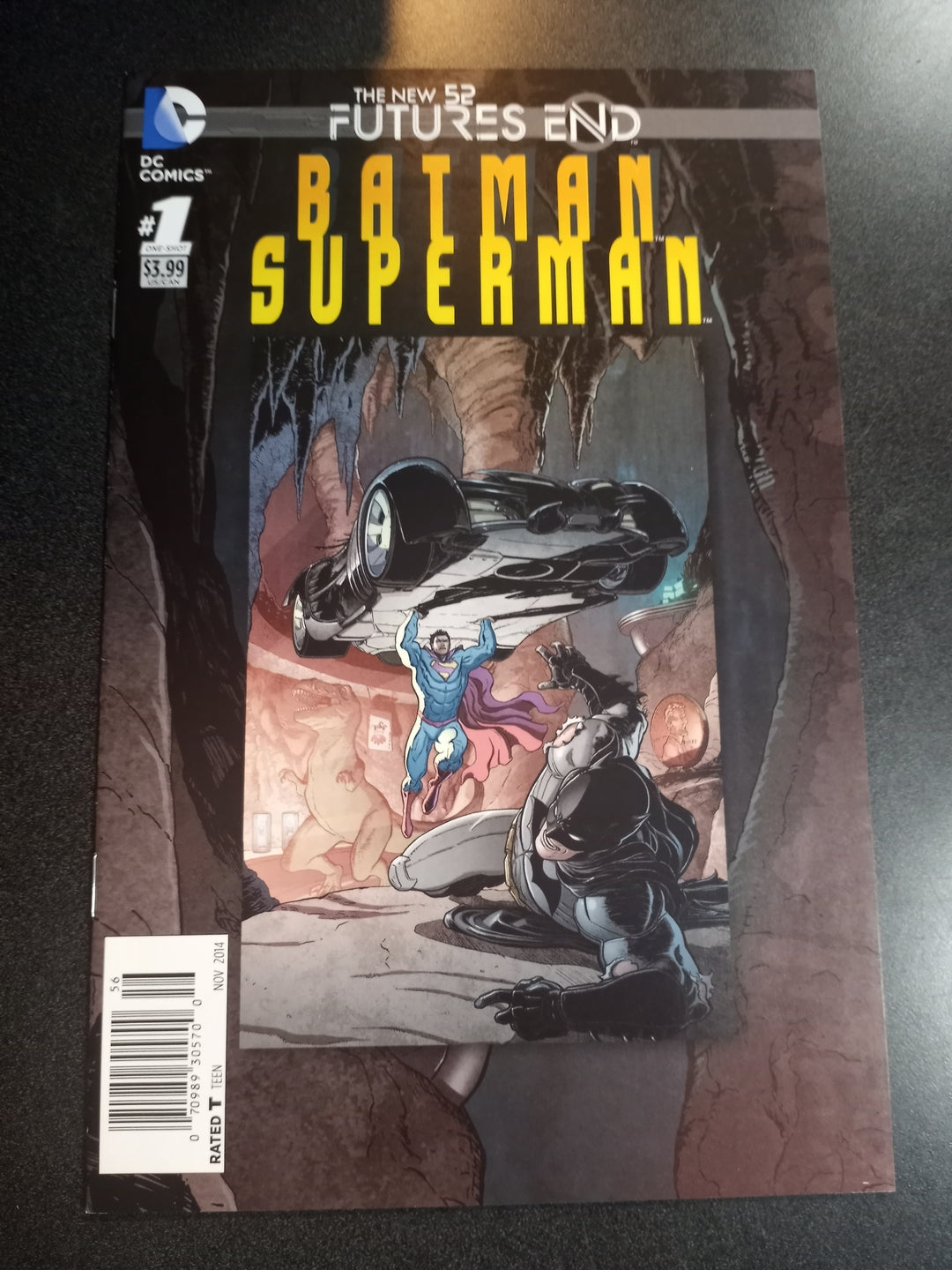 Batman Superman Future's End #1 (Newsstand) NM