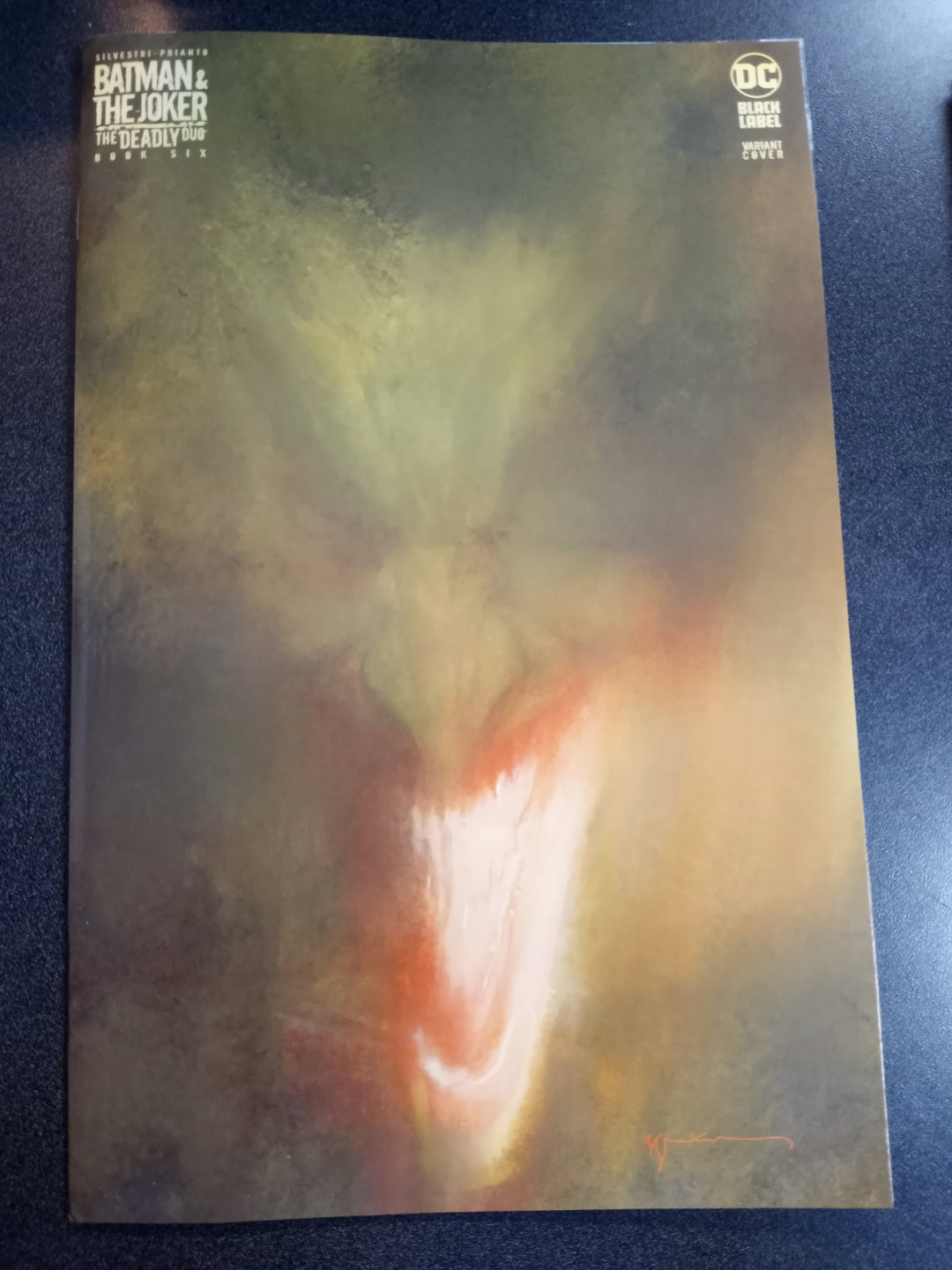 Batman & The Joker The Deadly Duo #6 (2023) Cover C Bill Sienkiewicz Joker Variant