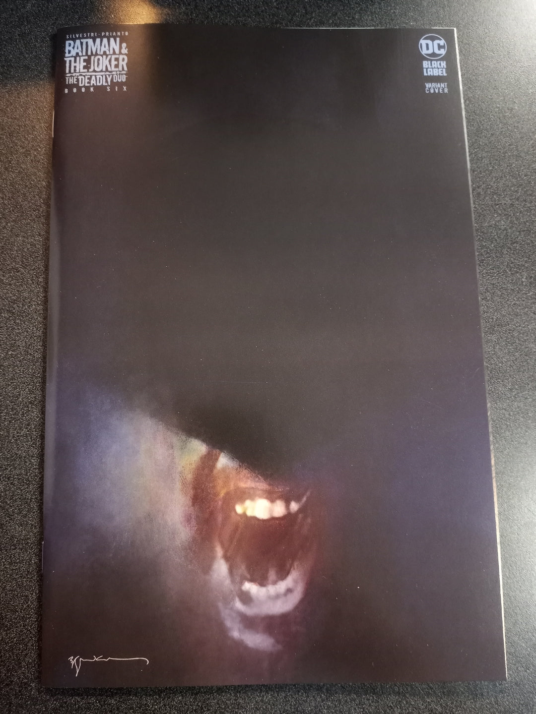 Batman & The Joker The Deadly Duo #6 (2023) Cover B Bill Sienkiewicz Batman Variant