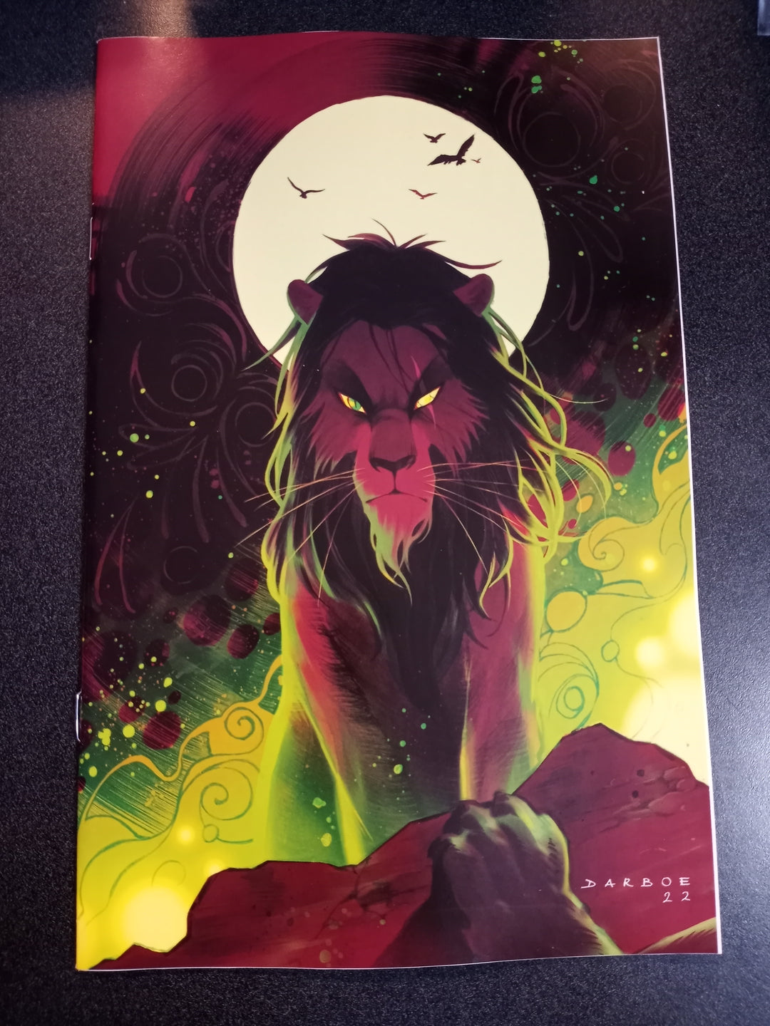 Disney Villains Scar #1 Cover O 75 Copy Variant Edition Darboe Virgin