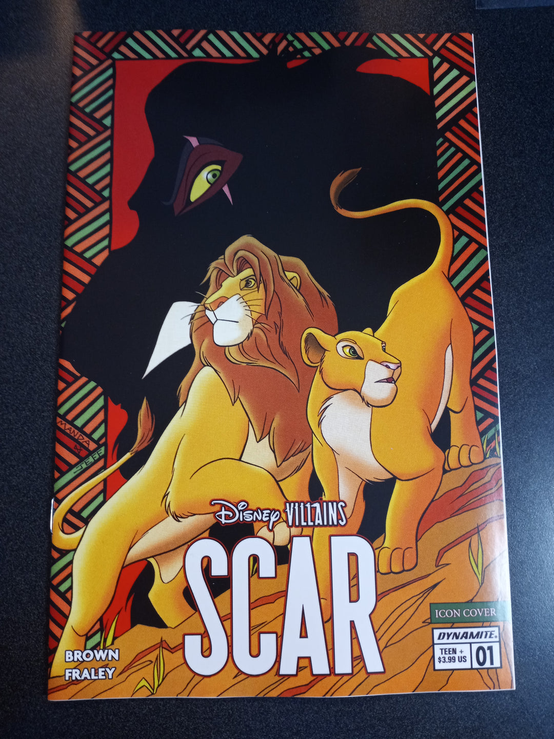 Disney Villains Scar #1 Cover H 10 Copy Variant Edition Conner Modern Ico